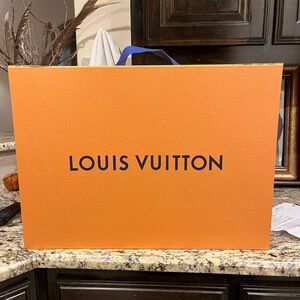 Louis Vuitton Vibrant Orange Gift Box